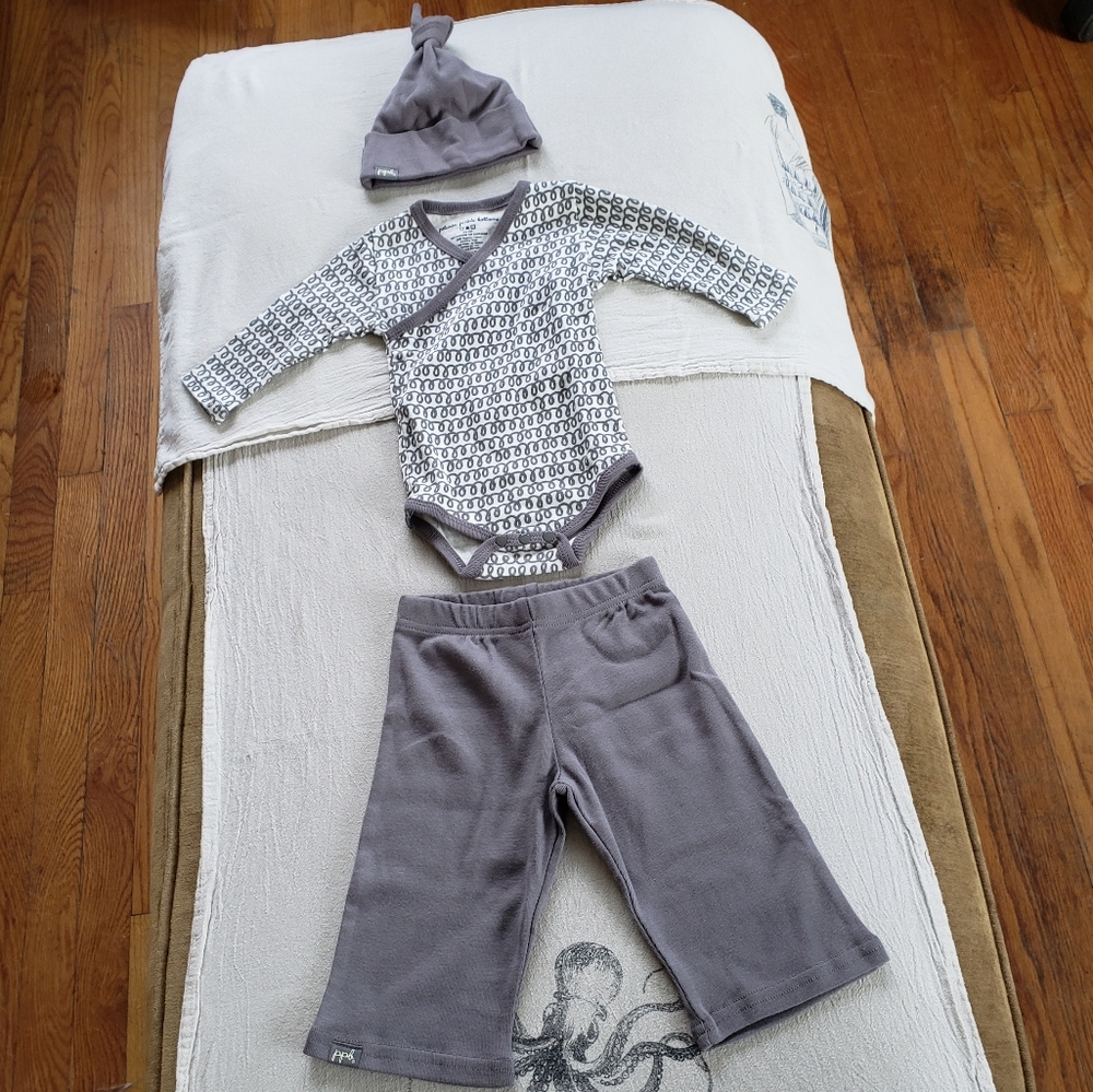 Petunia Pickle Bottoms 3-6 month baby set